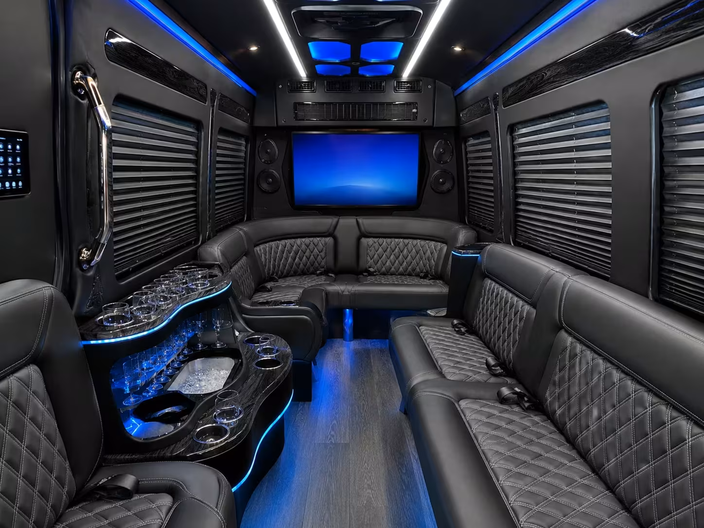 bus rental options for stamford trips