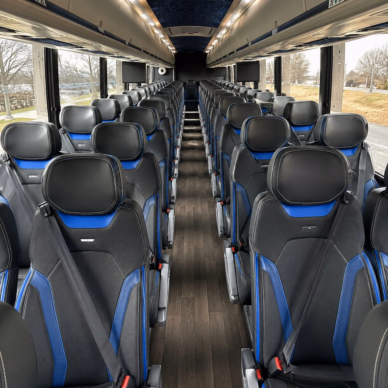 charter bus rentals for stamford corporate events and commutes
