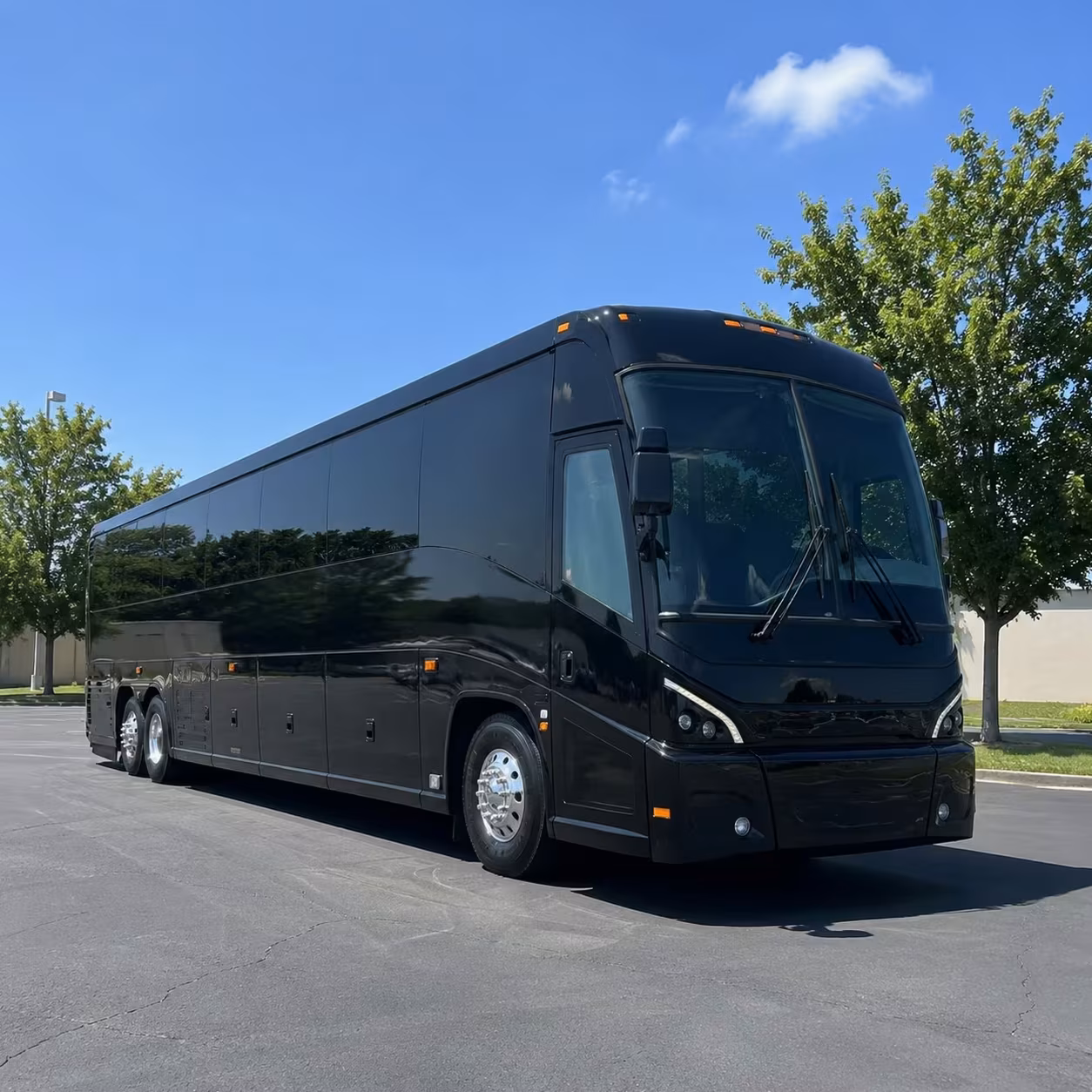 long distance bus rentals departing from downtown stamford