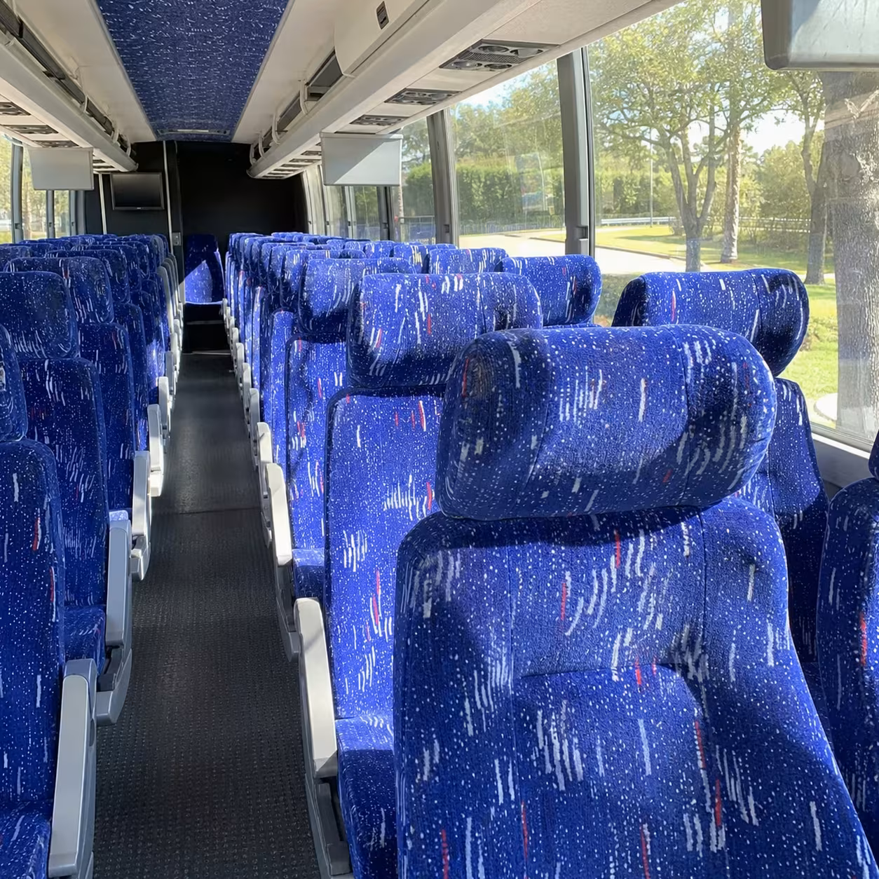 stamford charter bus interior